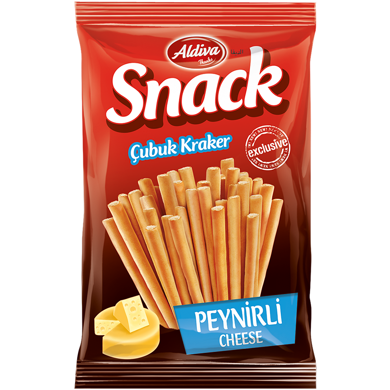 Snack Cheese Flavoured Stick Crackers 35g
