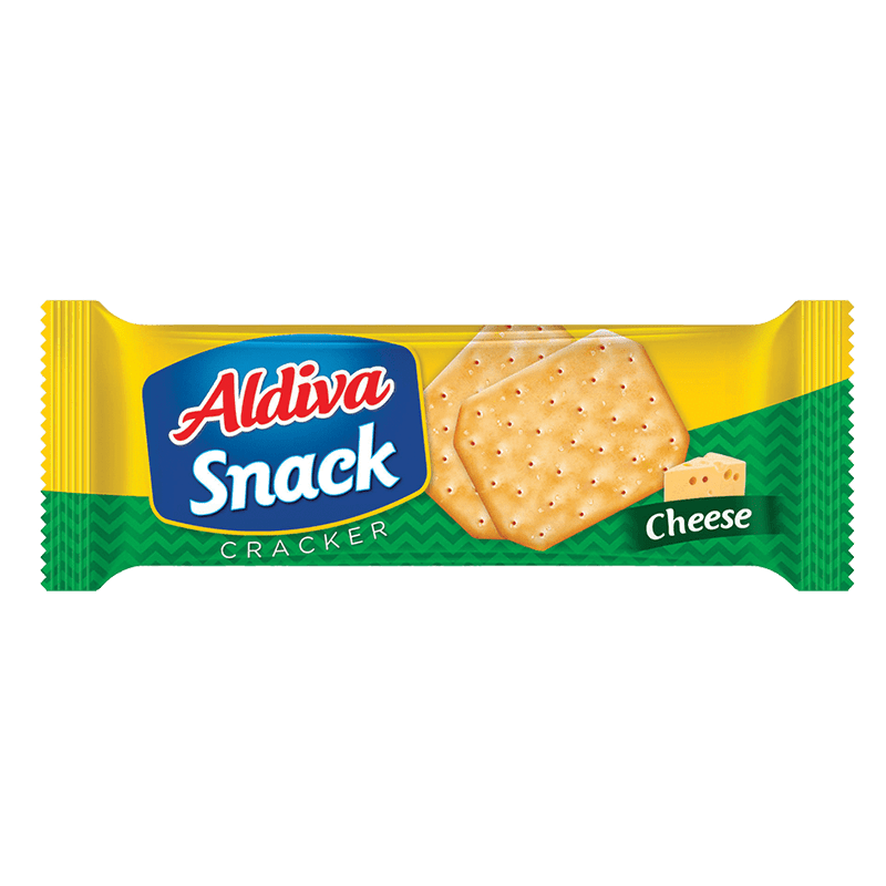 Snack Cheese Flavoured Crackers 75g