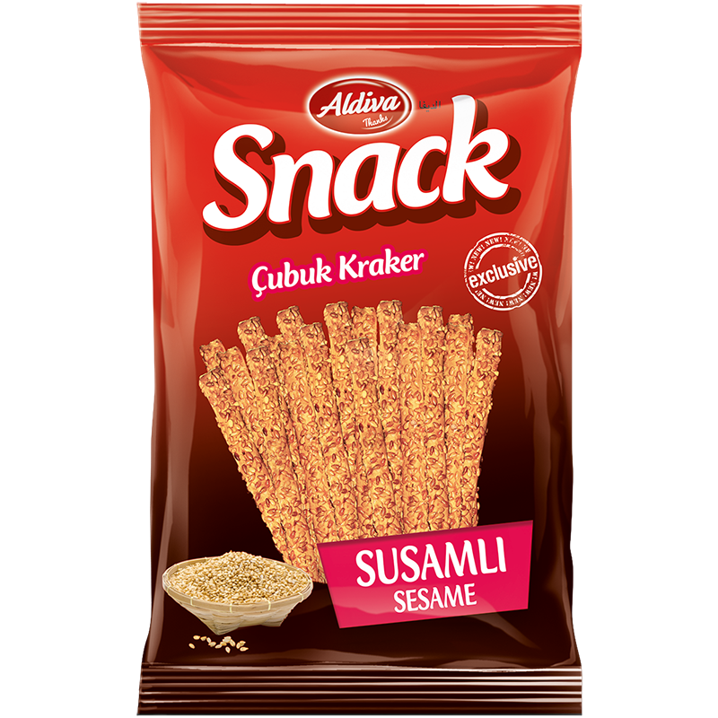 Snack Kraker Susamlı Çubuk Kraker 30g