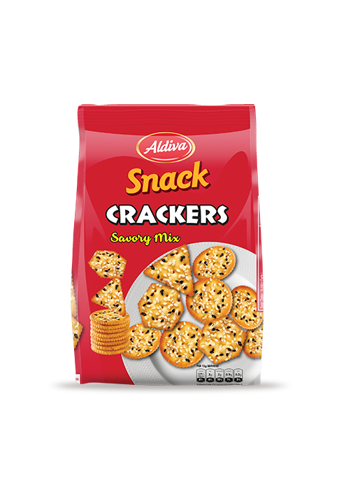 Snack Beyaz Susamlı Karışık Kraker