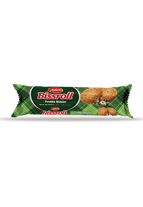 Bissroll Fındık Damlalı Bisküvi 56g