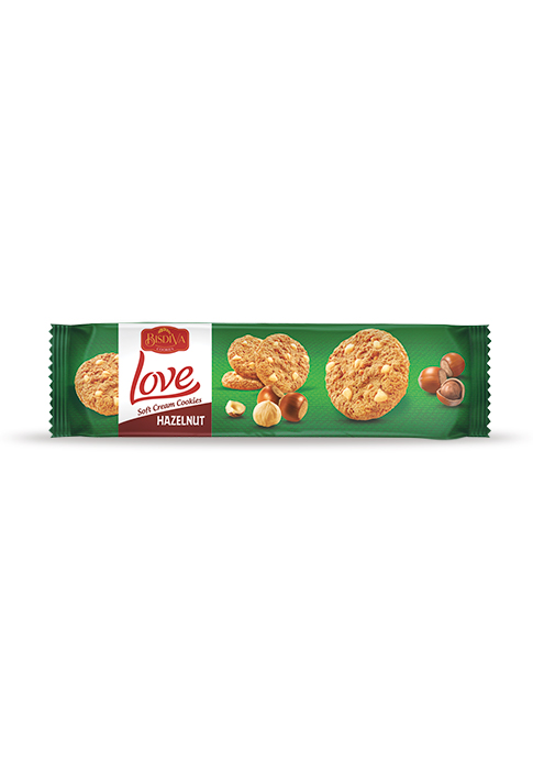 Love Fındık Parçacıklı Bisküvi 150g