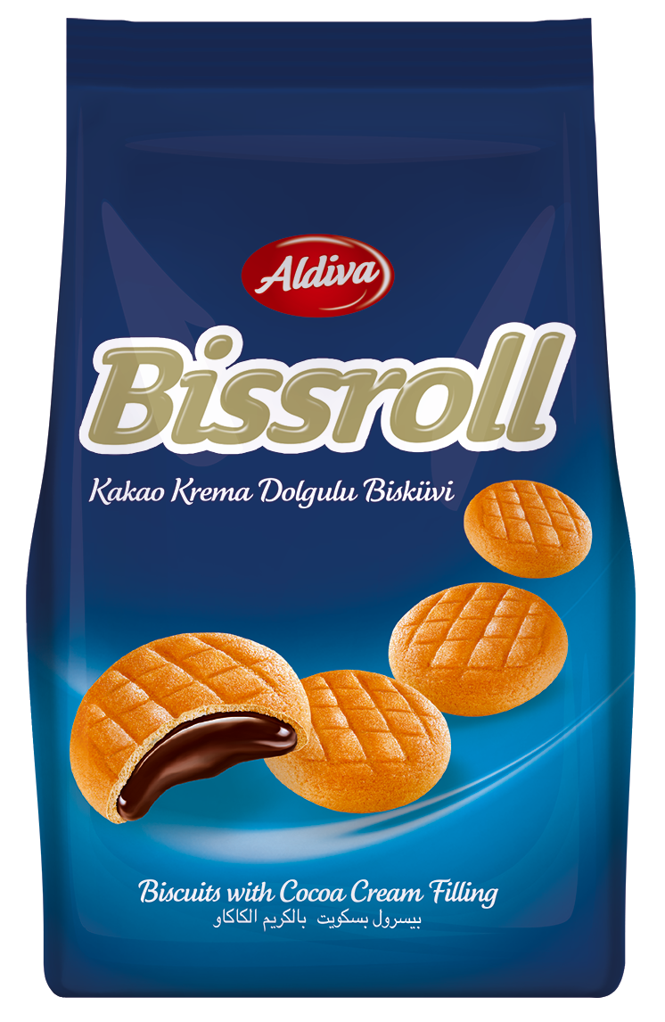 Kakao Kremalı Bissroll Bisküvi