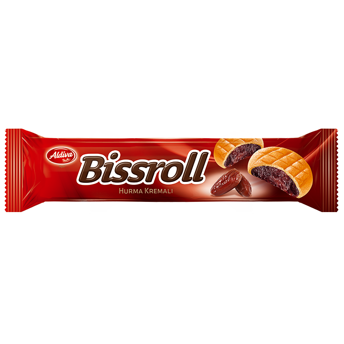 Bissroll Hurma Dolgulu Bisküvi 72g