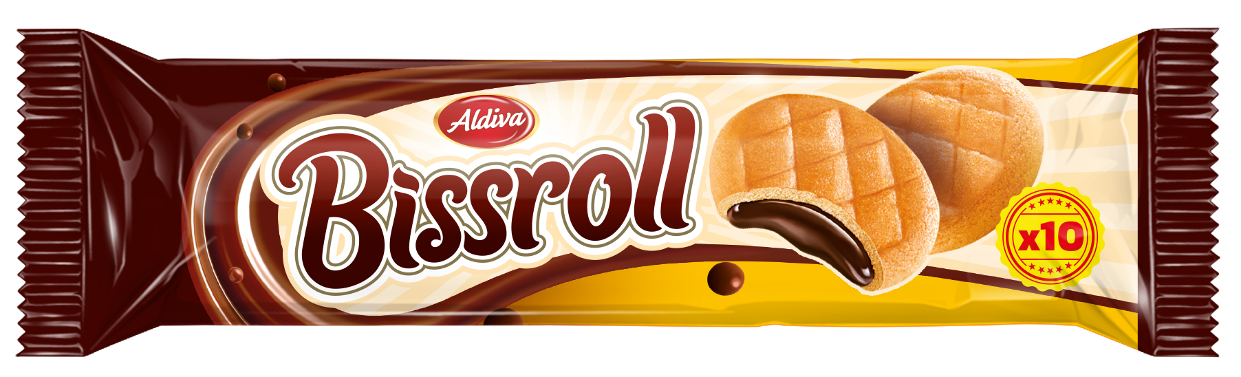 BİSSROLL KAKAO KREMA DOLGULU 70GR