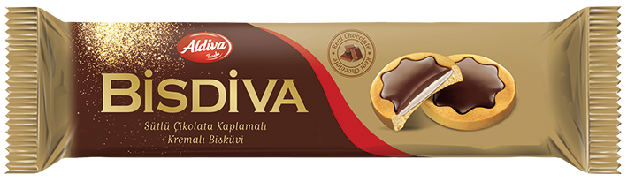 Bisdiva Sütlü Kakao Dolgulu Bisküvi 72 gr