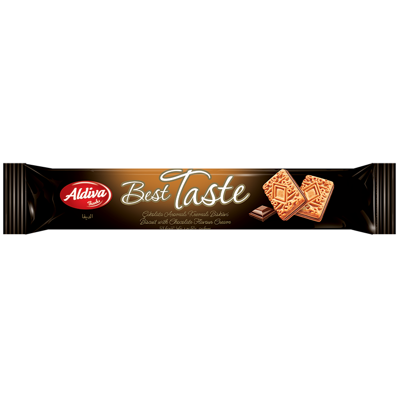 Best Taste Çikolata Aromalı Kremalı Bisküvi