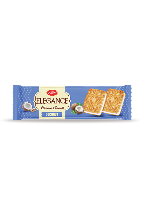 Elegance Hindistan Cevizi Kremalı Bisküvi 60g