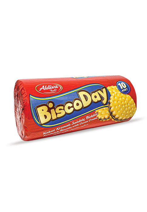 Biscoday Çikolatalı Fındık Kremalı Sandviç Bisküvi