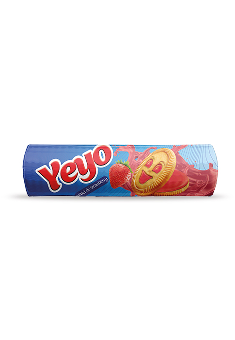 Yeyo Çilek Kremalı Kakaolu Bisküvi 110g