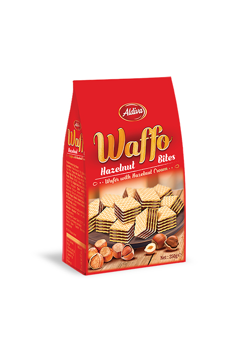 Waffo Bites Findik Kremali Kup Gofret 250g