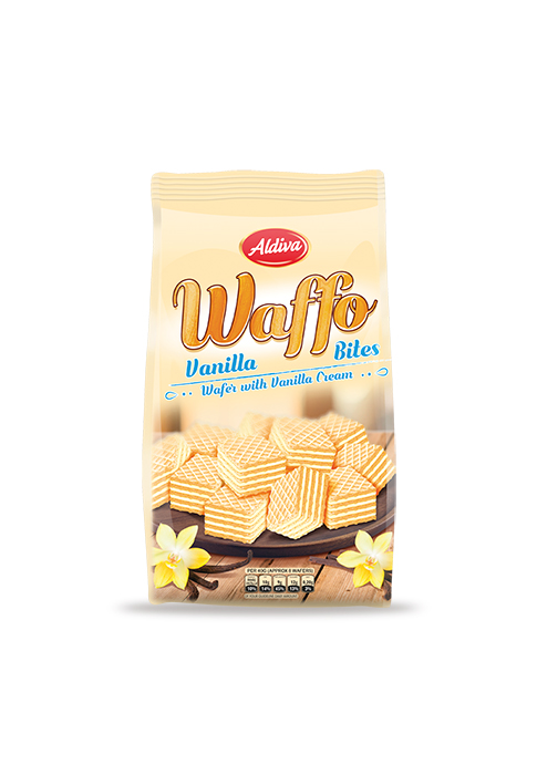 Waffo Bites Vanilya Kremali Kup Gofret 250g