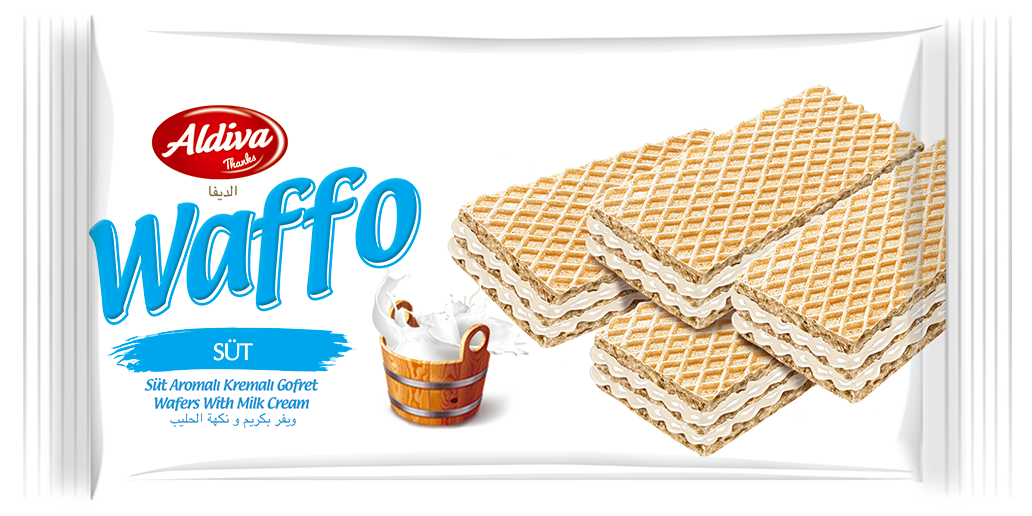 Waffo Süt Kremalı Gofret 30 Gr.