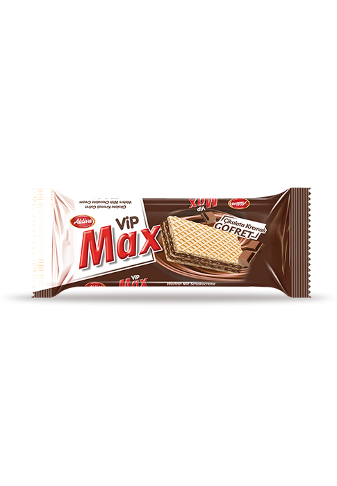 Vip Max Çikolata Kremalı Gofret 25g