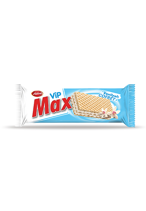 Vip Max Vanilya Kremalı Gofret 25g