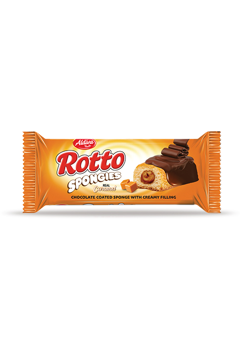 Rotto Karamelli Çikolata Kaplamalı Yumuşak Kek 50g