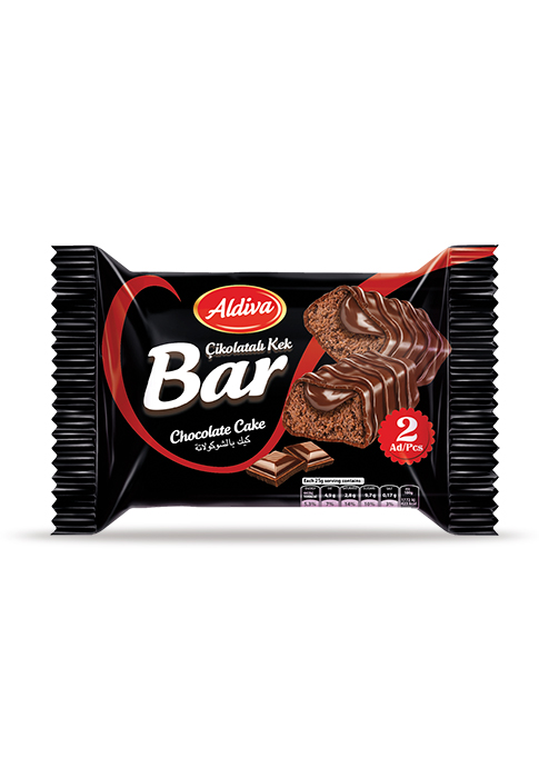 Aldiva Çikolata Kaplamalı Kek Bar 50g