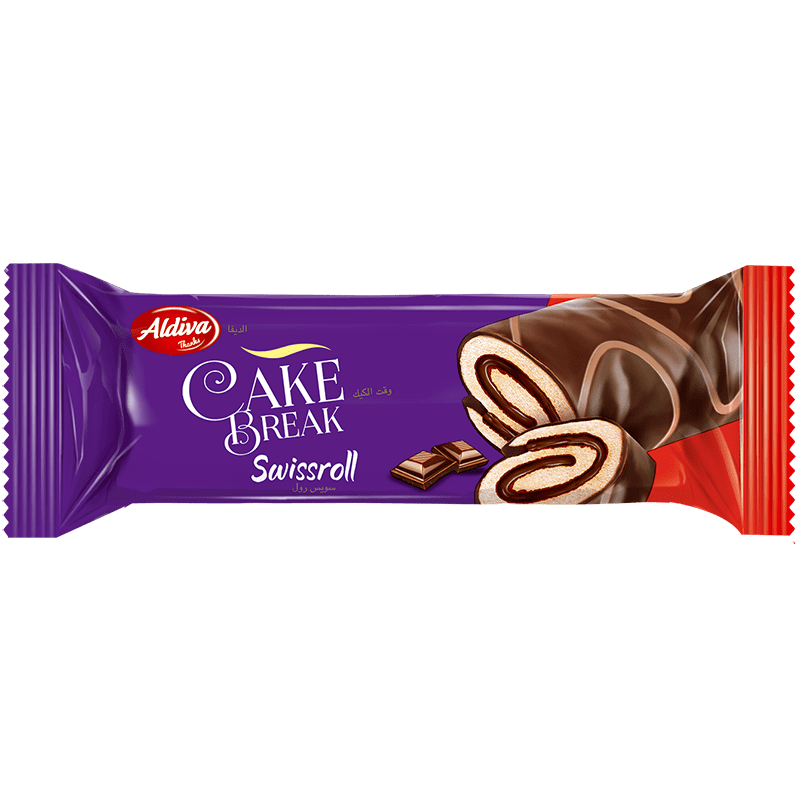 Swissroll Kakao Kaplamalı Kakao Kremalı Kek