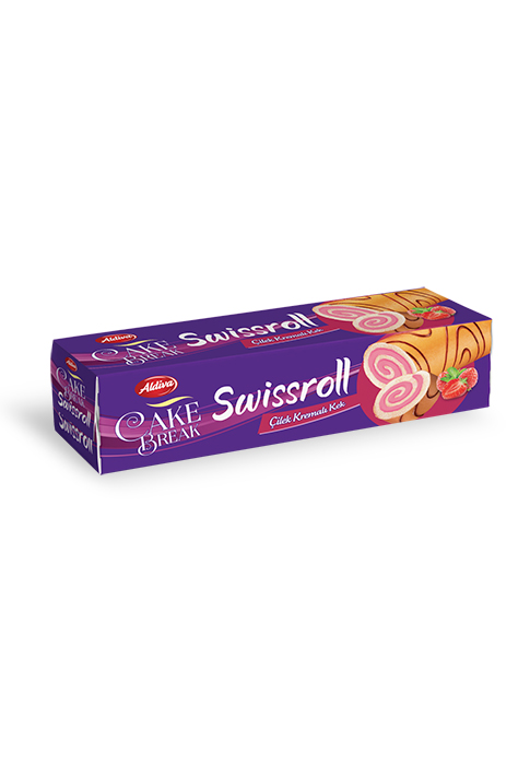 Swissroll Çilek Kremalı Rulo Kek 270g