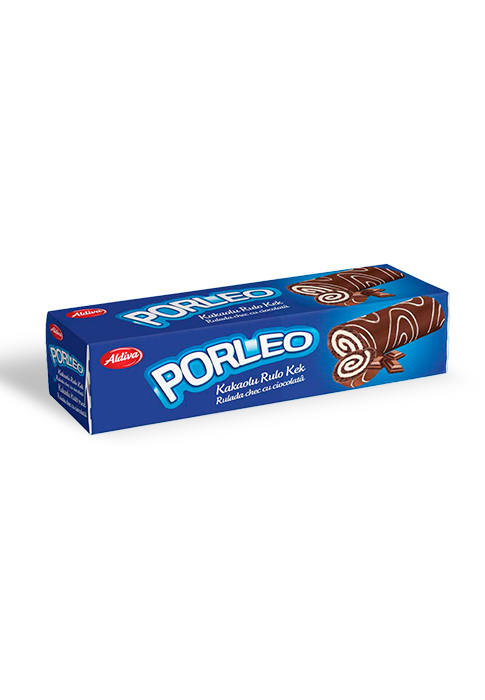 PORLEO SWISROLL WHITE CREAMED COCOA CAKE