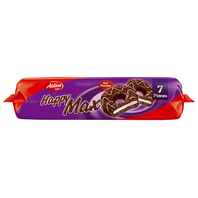 Aldiva Happy Max Sütlü Çikolata Kaplamal Marsmallowlu Bisküvi 210g