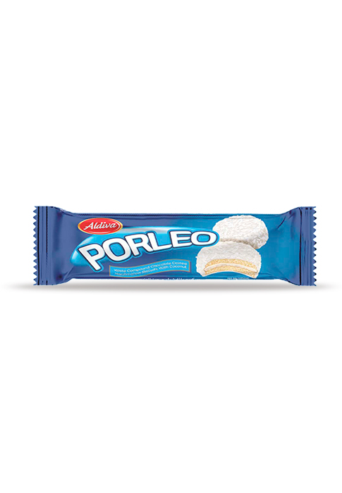 Porleo Sütlü Krema Kaplamalı Marshmellow Bisküvi 56g