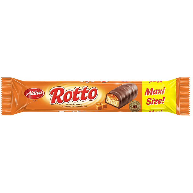 Rotto Sütlü Çikolata Kaplama Ve Karamelli Bisküvi 56g 24*6