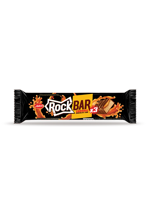 RockBar Kakao Kaplamalı Fıstık ve Karamel Kaplamalı Bar