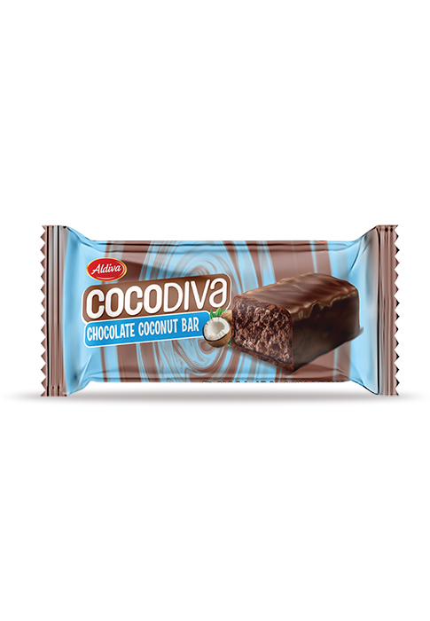 Cocodiva Cocoa Coated  & Cocoa Flavoured Coconut Bar 