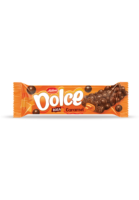 Dolce Rose Sütlü Çikolata Kaplı Pirinç Pops Hindistan Cevizi Kremalı Nuga Bar