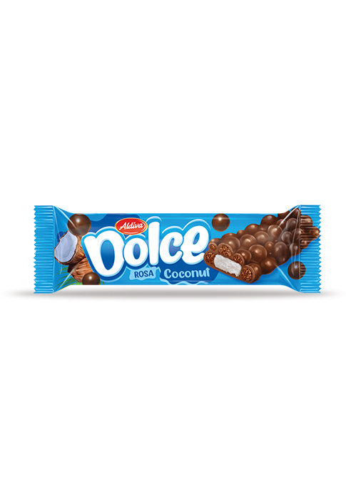 Dolce Çıtır Çikolata Kaplamalı Hindistan Cevizli Bar 32g