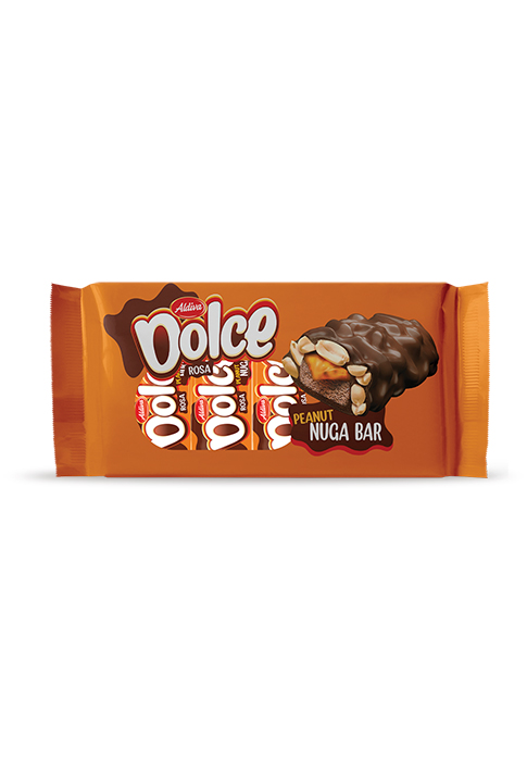 Dolce Fıstıklı Çikolata Kaplamalı Karamel Dolgulu Bar 225g