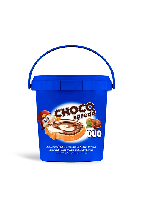 Porleo Choco Spread Duo Kakaolu ve Sütlü Fındık Kreması 1000g