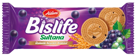 Bislife Bran Biscuits With Grapes 
