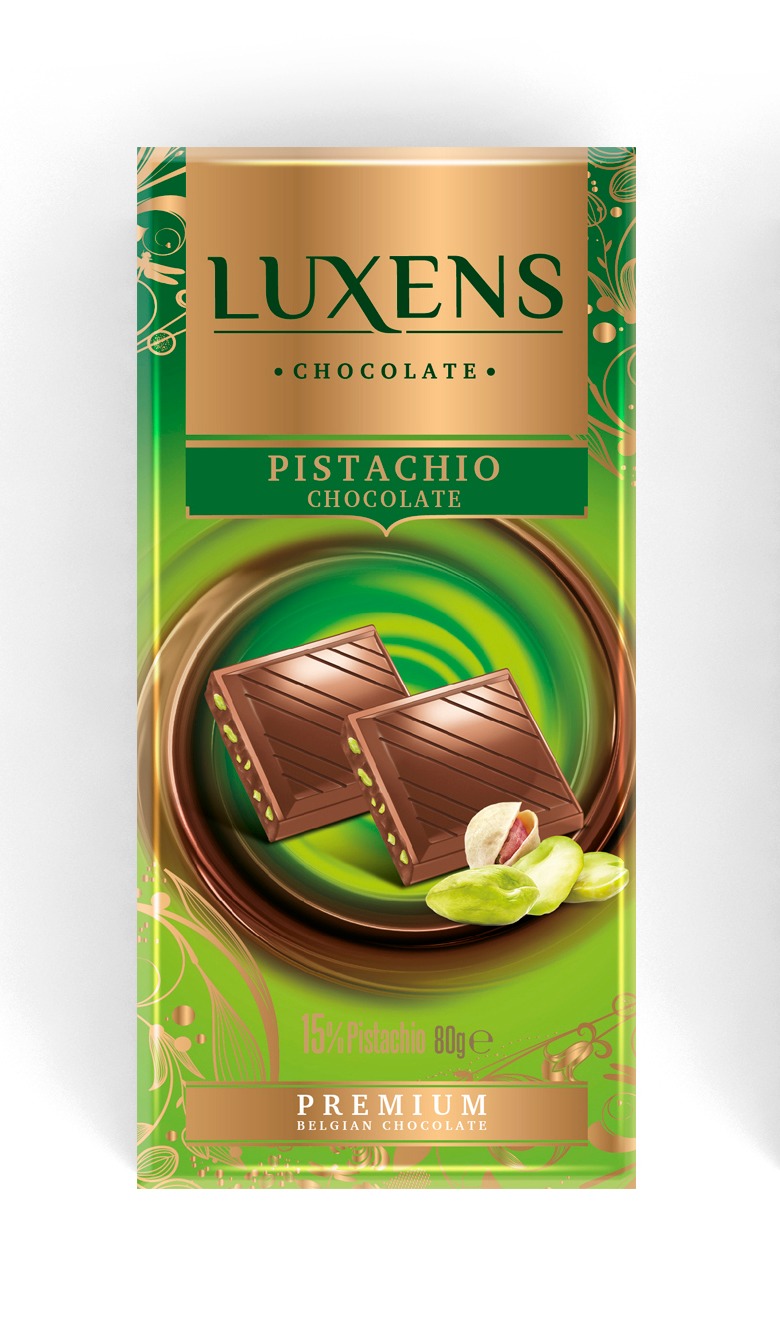 LUXENS PISTACHIO CHOCOLATE 