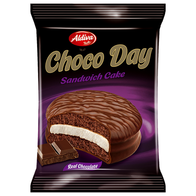 Chocoday Sutlu Cikolata Kaplamali Marshmallowlu Kakaolu Kek 23gr