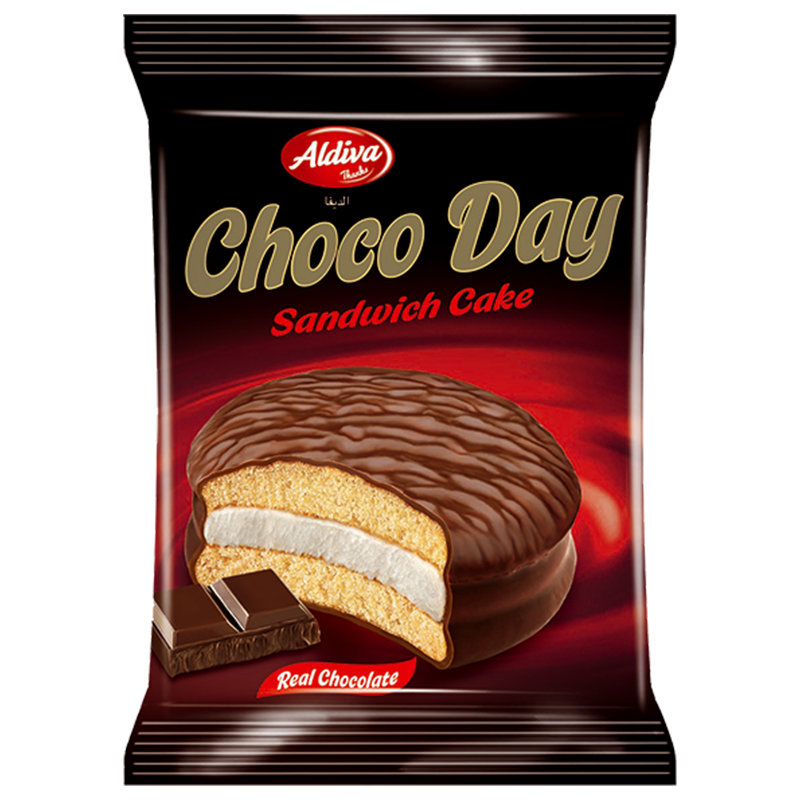 Chocoday Sutlu Cikolata Kaplamali Marshmallowlu Kek 23gr